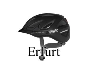 Abus Urban-I V3 Stadthelm schwarz | 56-61 cm | Erfurt schwarz