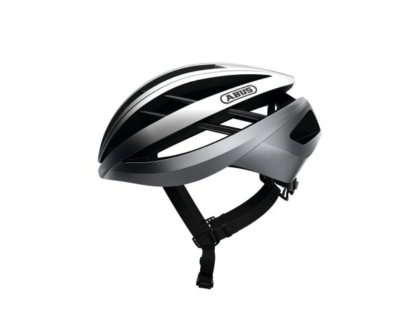 Abus Aventor Helm | 54-58 cm | gleam silver