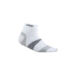 Chirp Bike-Socken 2er Set | 39-42 | weiß