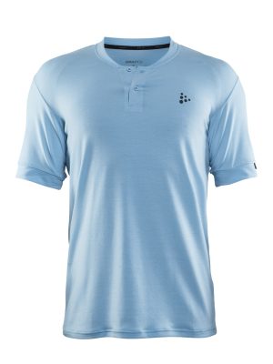 Craft Ride Polo Men | M | sky blue