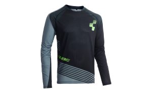 CUBE Action Trikot Essentials langarm | S | black grey green