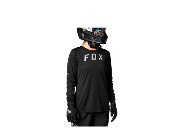 Fox Racing Defend Langarm Jersey Women | L | black