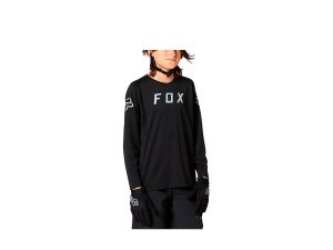 Fox Racing Defend Langarm Jersey Youth | L | black