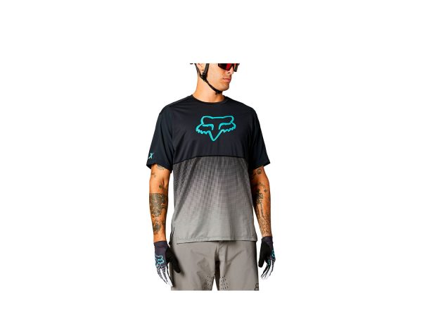 Fox Racing Flexair Kurzarm Jersey | S | teal