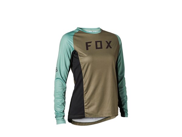 Fox Racing Defend Langarm Jersey Women | M | olive green