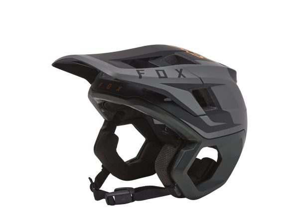 Fox Racing Dropframe Helmet Pro MIPS Jethelm | 58-60 cm | black gold