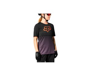 Fox Racing Flexair Kurzarm Jersey Women | XL | black purple