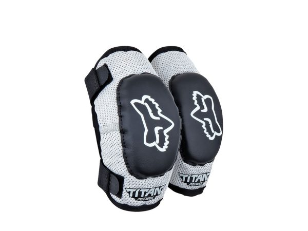 Fox Racing PeeWee Titan Elbow Guard | unisize | black/silver