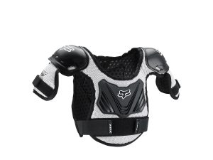 Fox Racing PeeWee Titan Roost Deflector Protektor | M/L | black/silver