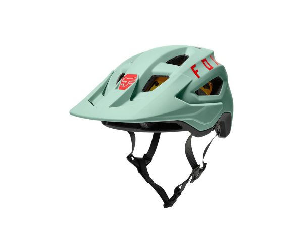 Fox Racing Speedframe Helmet MIPS | 51-55 cm | blocked eucalyptus