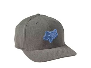 Fox Racing Transposition Flexfit Hat | S/M | blue grey