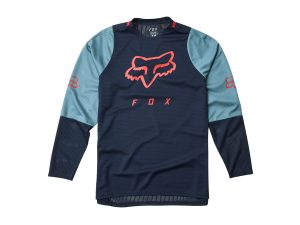 Fox Youth Defend Jersey langarm | YS | navy