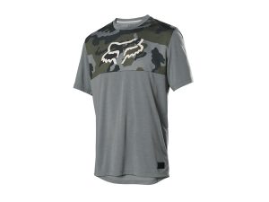 Fox Ranger drirelease Jersey kurzarm | L | green camo