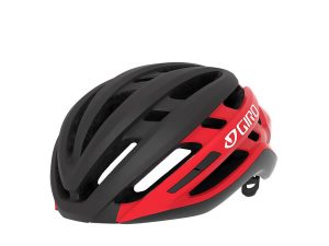 Giro Agilis Helm | 55-59 cm | matte black bright red
