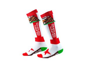 ONeal Pro MX Socks | unisize | california red white