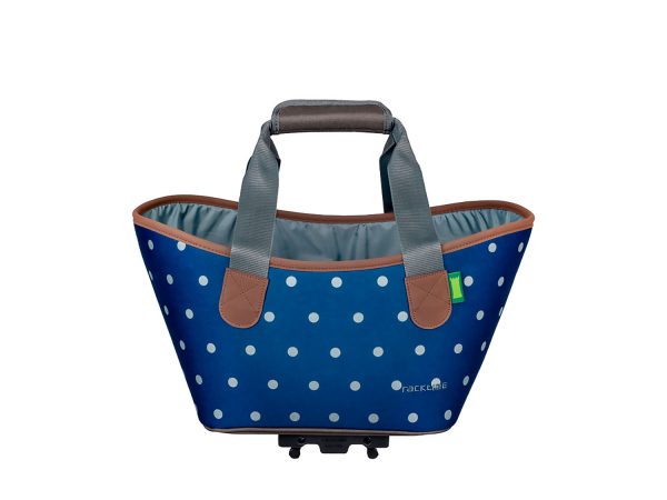 Racktime Agnetha Einkaufstasche | 15 Liter | Polka Dots