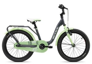 SCool niXe 18-1S | 18 Zoll | dark grey/pastel green | 28 cm Radgröße