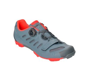 Scott MTB Team Boa Schuhe | 47 | cool grey/neon orange