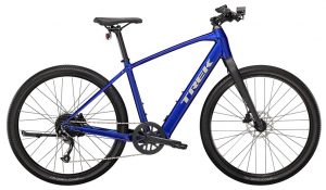 Trek Dual Sport+ 2 E-Bike Blau Modell 2023