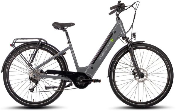 Saxonette Deluxe Plus E-Bike Silber Modell 2022