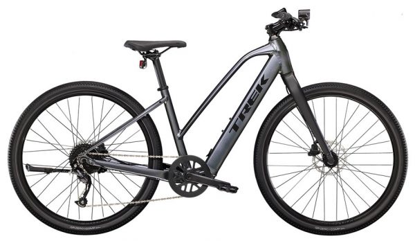 Trek Dual Sport+ 2 Stagger E-Bike Grau Modell 2023