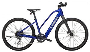 Trek Dual Sport+ 2 Stagger E-Bike Blau Modell 2023