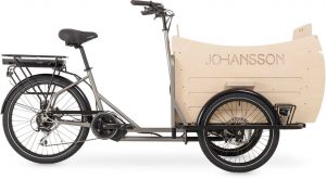 Johansson Fiete Drive S - Vario-Transportkorb Grau Modell 2022