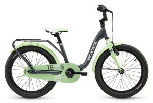 S'cool niXe 18 1-Gang Kinderfahrrad Grau Modell 2023