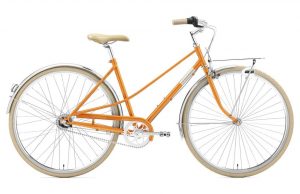 Creme Caferacer Lady Uno Citybike Orange Modell 2020