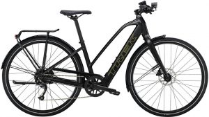 Trek FX+ 2 Stagger E-Bike Schwarz Modell 2023