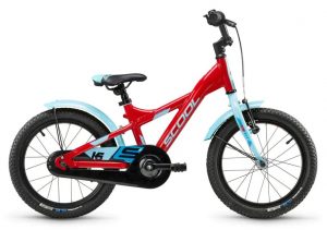 S'cool XXlite 16 1-Gang Kinderfahrrad Rot Modell 2023