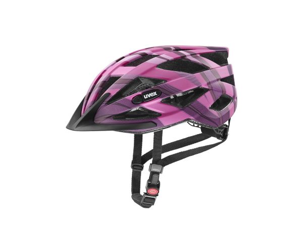 Uvex Air Wing CC Helm | 52-57 cm | plum pink matt