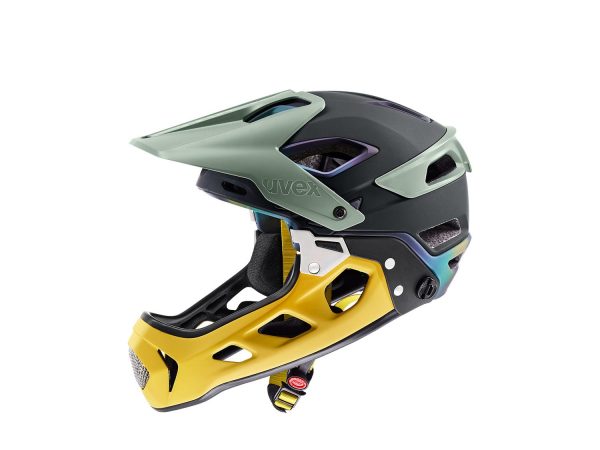 Uvex jakkyl hde 2.0 MTB Helm | 56-61 cm | forest mustard