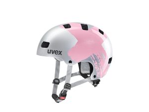 Uvex Kid 3 Helm | 51-55 cm | silver rose