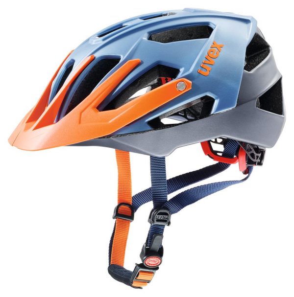 Uvex Quatro | 52-57 cm | blue silver orange