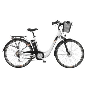 Telefunken Multitalent RC820 28" Alu City E-Bike 7-Gang Kettenschaltung reinweiß