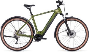 Cube Nuride Hybrid Pro 625 Allroad E-Bike Grün Modell 2023