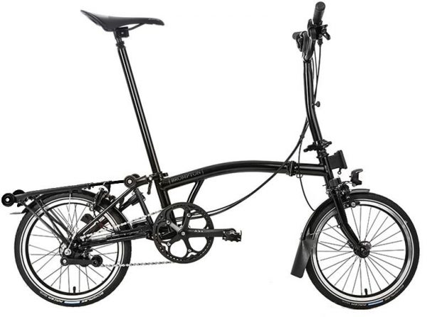 Brompton M6R Black Edition - FCB - SV8- Fizik Klapprad Schwarz Modell 2021