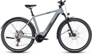 Cube Nuride Hybrid SLX 750 Allroad E-Bike Grau Modell 2023