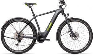 Cube Cross Hybrid Pro 500 Allroad E-Bike Grau Modell 2021