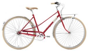 Creme Caferacer Lady Solo Citybike Rot Modell 2020