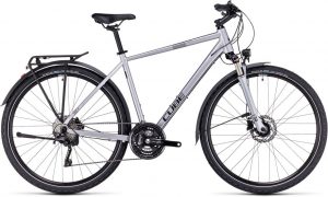 Cube Nature EXC Allroad Trekkingrad Silber Modell 2023