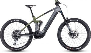 Cube Stereo Hybrid 160 HPC TM 750 27.5 E-Bike Grau Modell 2023