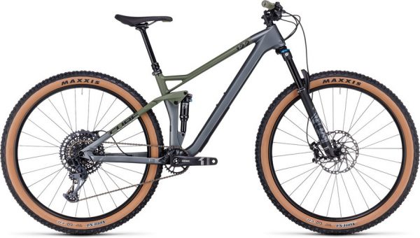 Cube Stereo ONE22 HPC TM 29 Mountainbike Grau Modell 2023