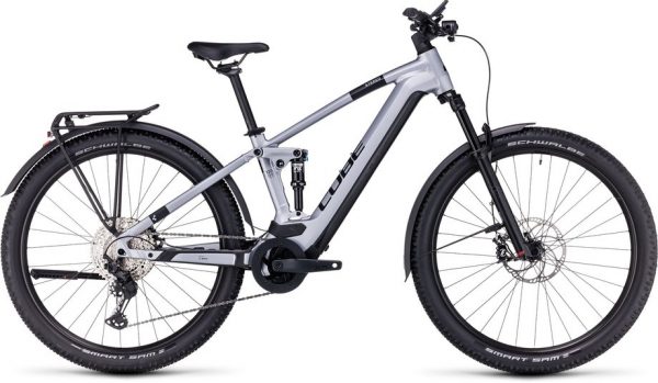 Cube Stereo Hybrid 120 Race Allroad 750 E-Bike Silber Modell 2023