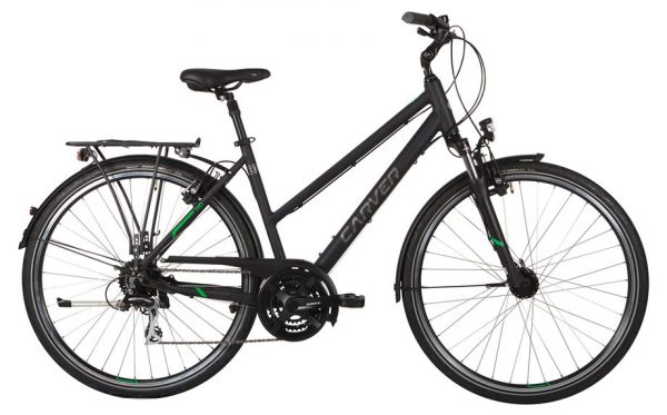 Carver Tour 110 Trekkingrad Schwarz Modell 2019