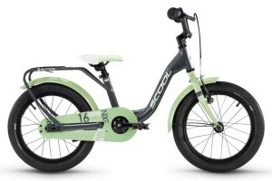 S'cool niXe 16 1-Gang Kinderfahrrad Grau Modell 2023