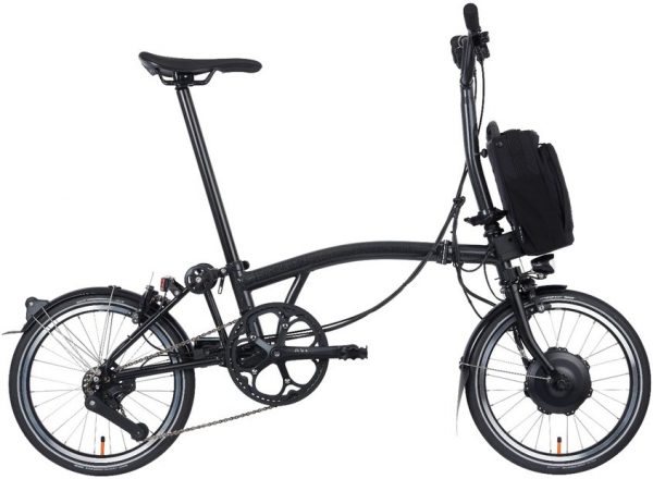 Brompton Electric P-Line Urban E-Bike Schwarz Modell 2022