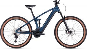 Cube Stereo Hybrid 120 Race 750 E-Bike Blau Modell 2023