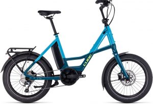 Cube Compact Sport Hybrid 500 E-Bike Blau Modell 2023